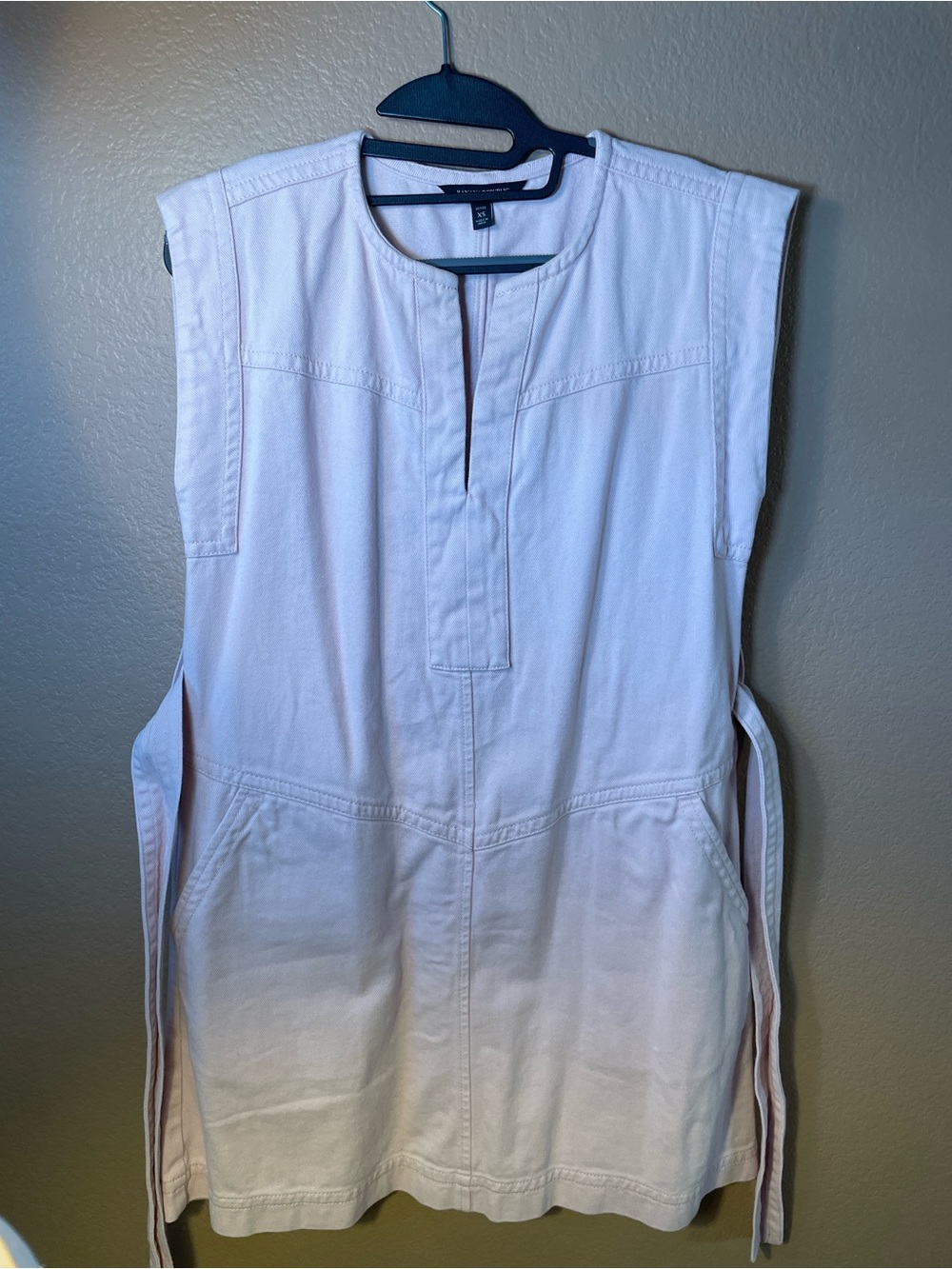 Banana Republic Light Pink Sleeveless Tunic Dress